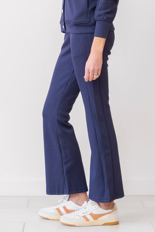 P.CILL Fitted Flares in Navy