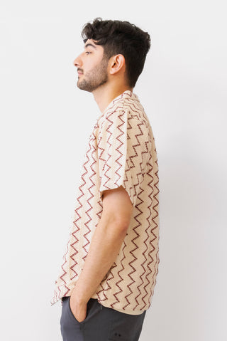 NOLS Chevron Shirt in Russett