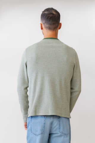 UNTUCKit Cascudo Cotton Pique Henley