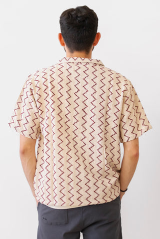 NOLS Chevron Shirt in Russett