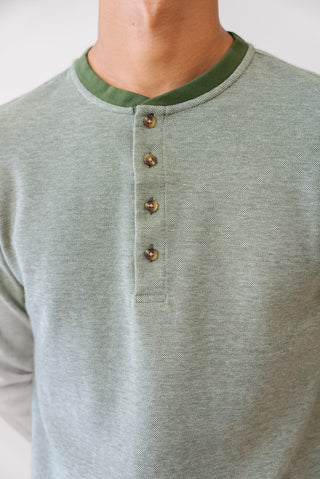 UNTUCKit Cascudo Cotton Pique Henley