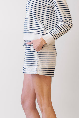 RAILS Teddy Shorts in Sailor Stripe