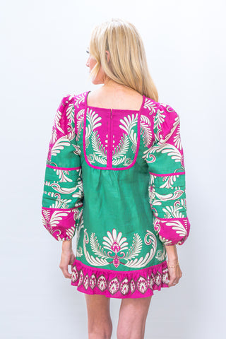 FARM Rio Spring Arabesc Mini Dress