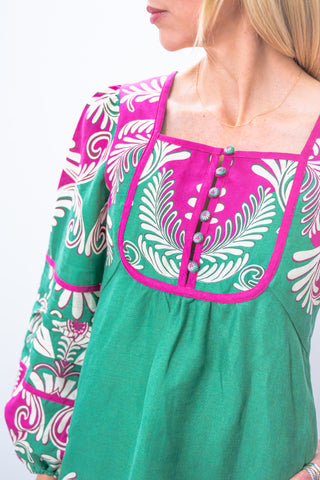 FARM Rio Spring Arabesc Mini Dress