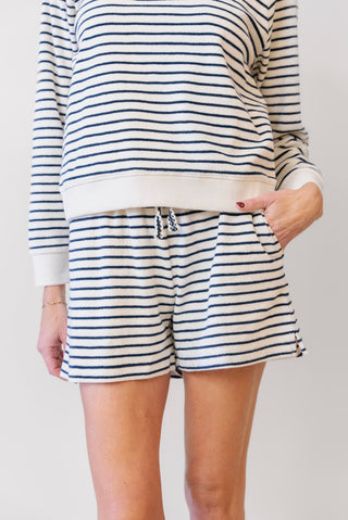 RAILS Teddy Shorts in Sailor Stripe