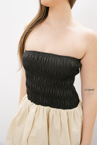 A.REN Giselle Bubble Bandeau Mini Dress