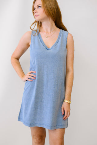 Z SUPPLY Sloane Knit Denim Dress