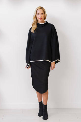 P.Cill Trimmed Poncho