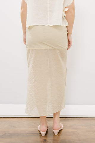 A.REN Camille Sheer Skirt