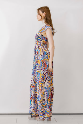 ANO Nadima Dress in Sunset Paisley