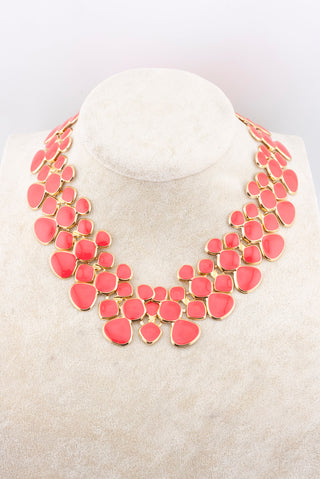 EC Cindy Pink Collar Necklace