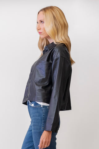 Z Supply All Day Leather Jacket