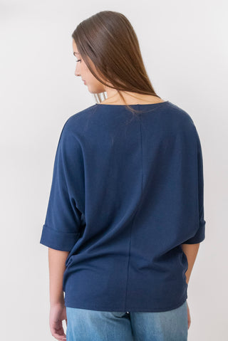 APRICOT Turn Up Batwing Top