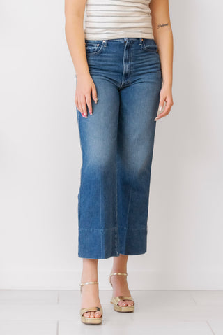 MOTHER Maven Wide Hem Ankle Jean