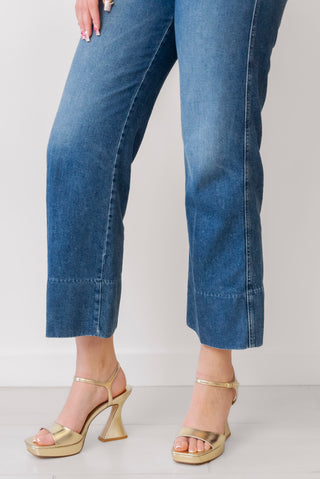 MOTHER Maven Wide Hem Ankle Jean