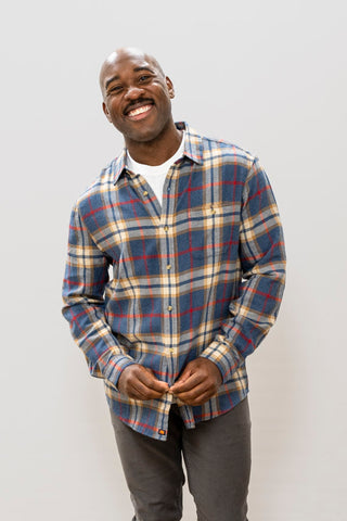 TNB Hudson Double Brushed Flannel