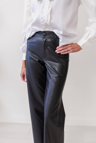 Z SUPPLY Rilynn Faux Leather Pant