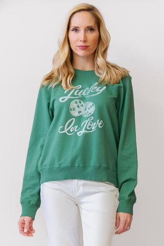 MICHAEL STARS Lucky in Love Sweatshirt