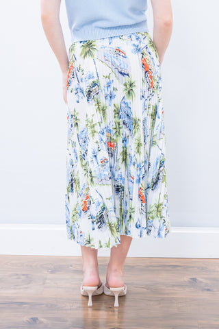 Wild Cosmos Palm Spring Stroll Skirt