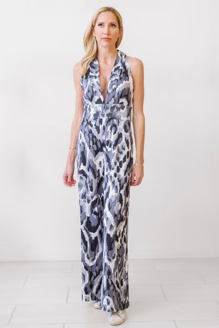 Elliatt Oneness Jumpsuit in Black and White