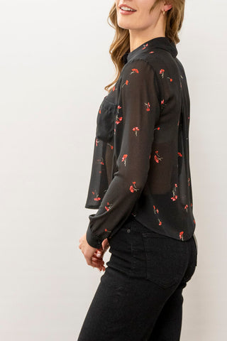 Z SUPPLY Vivienne Rio Floral Top