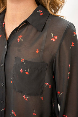 Z SUPPLY Vivienne Rio Floral Top