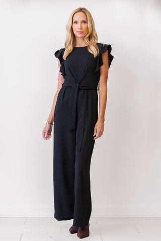 APRICOT Ruffle Sleeve Jumpsuit