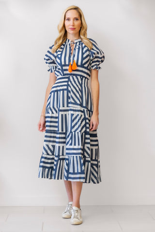 THML Patch Stripe Dress