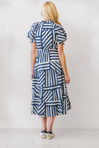 THML Patch Stripe Dress