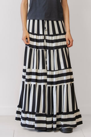 PINCH Patchwork Stripe Skirt