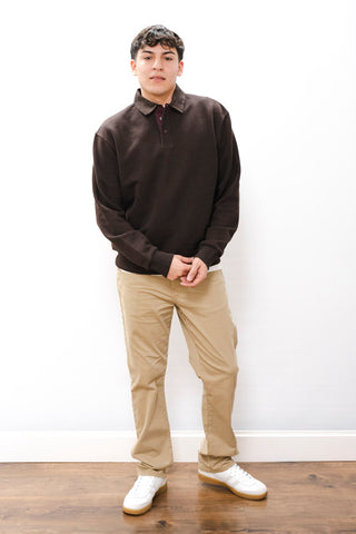 MAVI Half Buttoned Sweatshirt