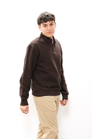 MAVI Half Buttoned Sweatshirt