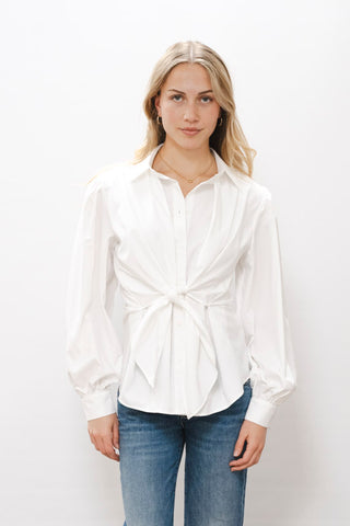 PINCH Tie Front Top