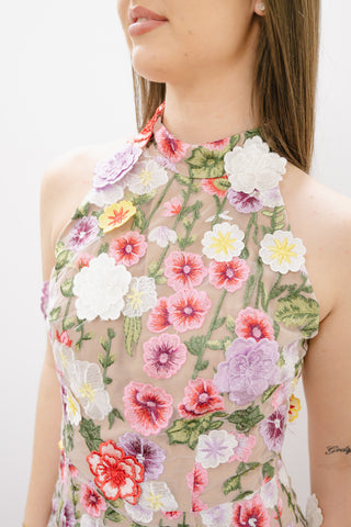 ELLIATT Neve Floral Mini Dress