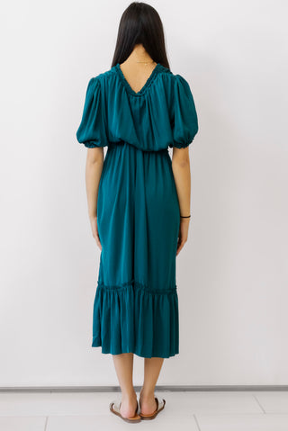 Elan Emerald Midi Dress