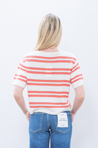 Z Supply Prado Stripe Sweater Gelato