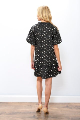 THML V Neck Dress w/ Sequins