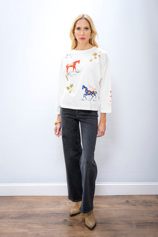 MOTHER Footballer Whenever Long Sleeve