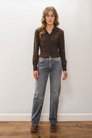 LUCY PARIS Zayn Beaded Top