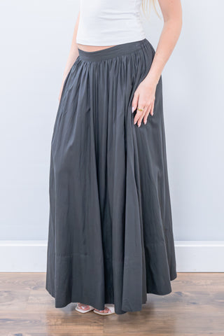 Elan Maxi Skirt Black