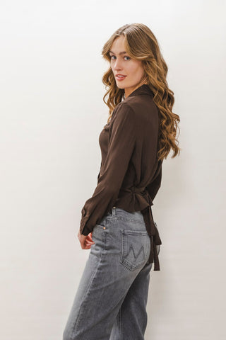 LUCY PARIS Zayn Beaded Top