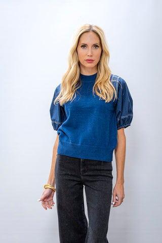 THML Mixed Media Sweater