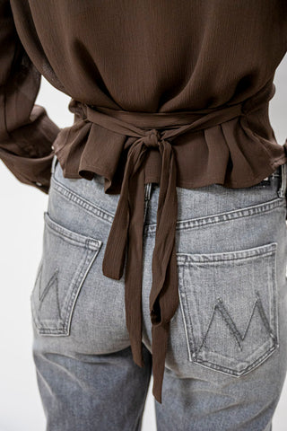 LUCY PARIS Zayn Beaded Top