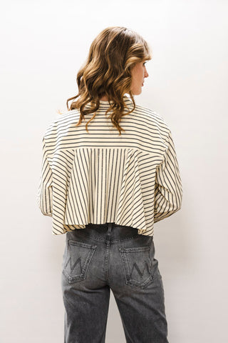 LNA Valyria Blouse w/ Rhinestones