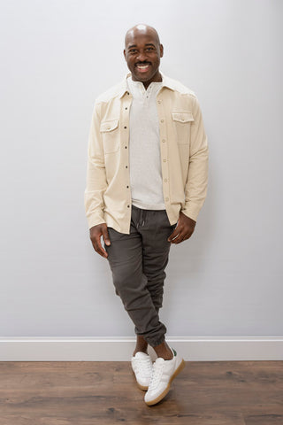 TNB Tentoma Stretch Vintage Button Jacket