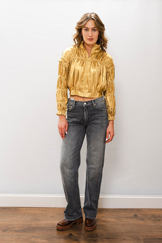 CURRENT AIR Gold Zip Jacket