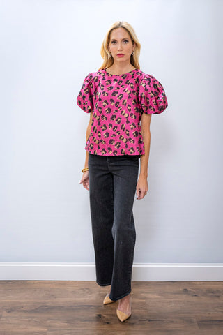 THML Leopard Print Top