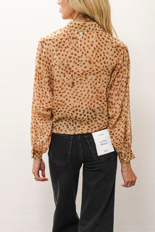 LUCY PARIS Marla Animal Top