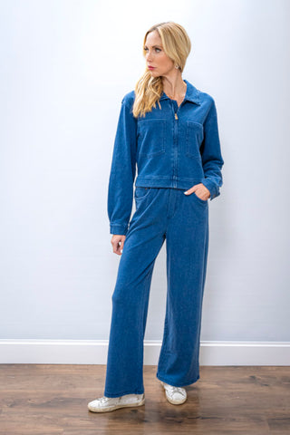 Z SUPPLY Heritage Knit Denim Jacket