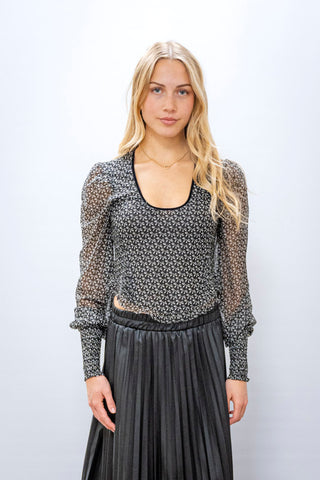 FREE PEOPLE Dottie Knit Top